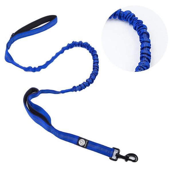 

explosion-proof rushing elastic reflective walking dog traction rope pet collars and leashes dogs leash for &