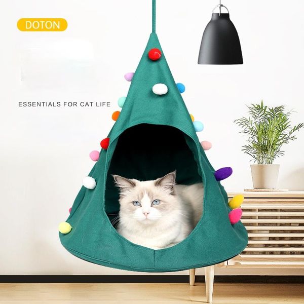 

cat beds & furniture christmas hammock tapered bed tree litter dog pet supplies
