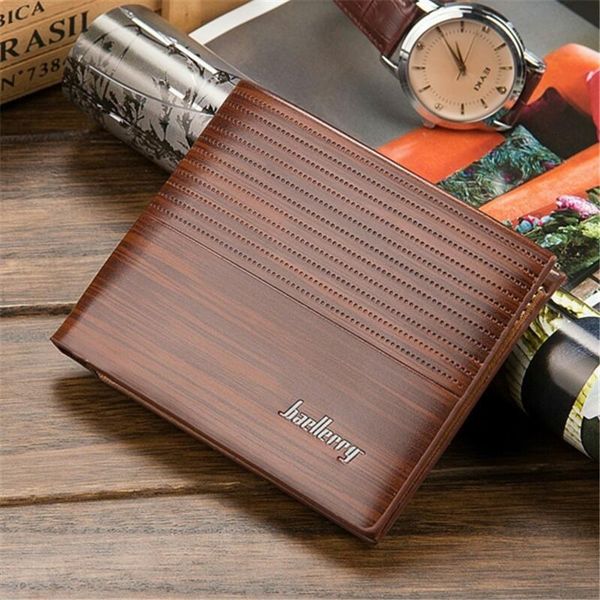 

wallets tfscloin vintage short leather men wallet designer male clutch coin money purse walet card holder bags, Red;black