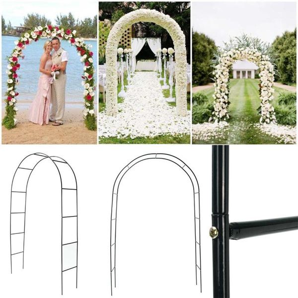 

party decoration iron wedding arch decorative garden backdrop pergola stand flower frame for marriage birthday diy