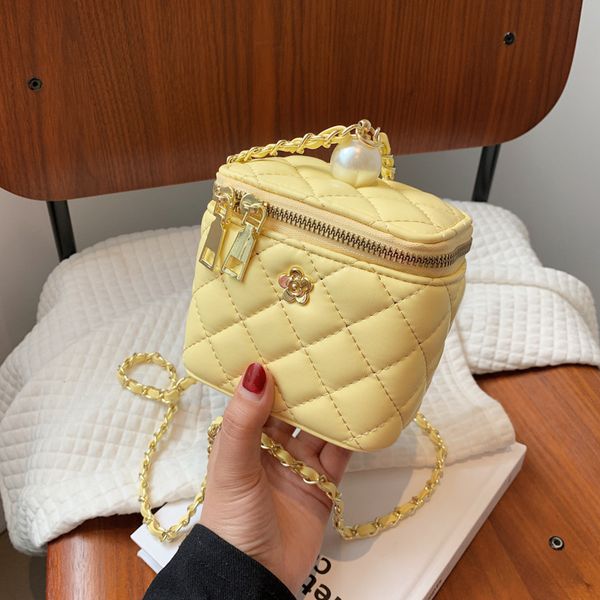 

handbag lingge chain bag women's 2021 summer fashion texture single shoulder small square versatile messenger