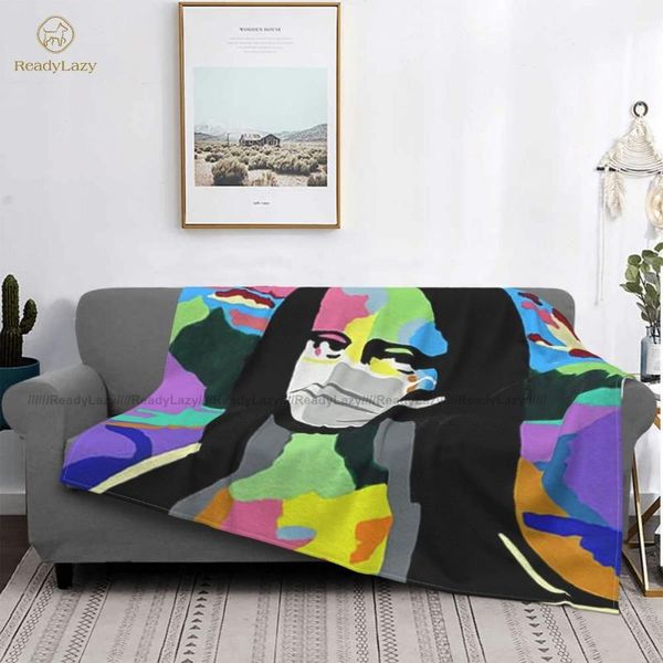 

blankets mona lisa blanket super soft bedspread fluffy fleece summer