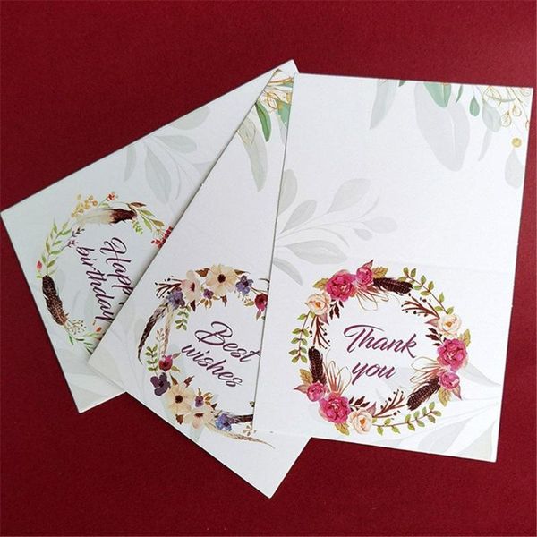 

greeting cards 100 pcs year wedding wishes birthday postcard thanksgiving card