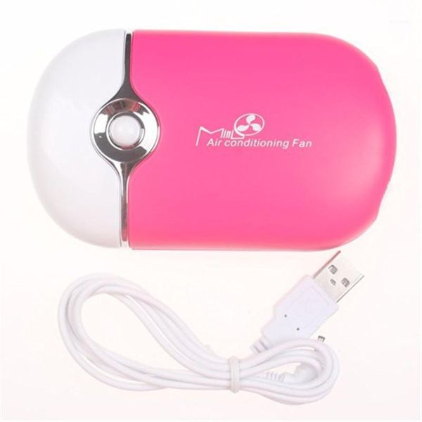 

nail dryers wholesale- mismxc usb mini portable fans rechargeable electric bladeless handheld air conditioning cooling refrigeration fan for