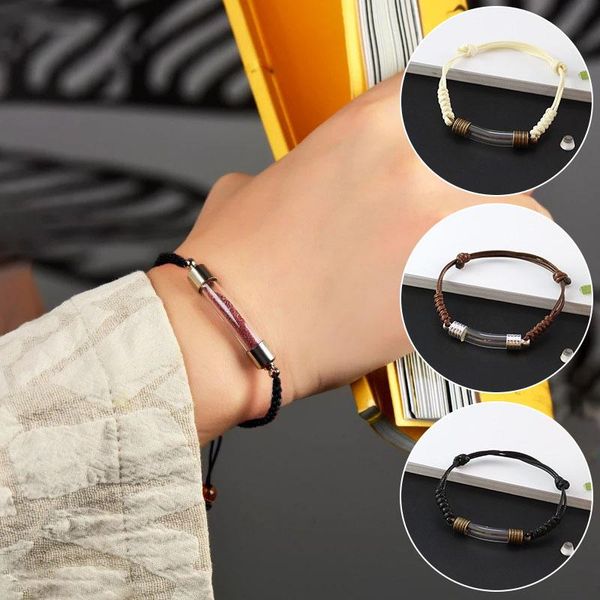 

charm bracelets glass vial pendant bracelet writing name wirte on rice fashion jewelry for women wholesale, Golden;silver