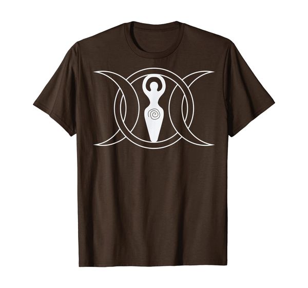 

Triple Moon Wiccan Pagan Spiral Goddess T-shirt, Mainly pictures