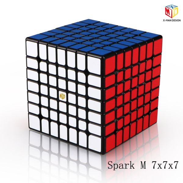 

XMD Qiyi X-Man Design Spark and Spark M 7x7x7 Magnetic Cube Professional Mofangge 7x7 Magic Speed Cube Twist Educational Toys