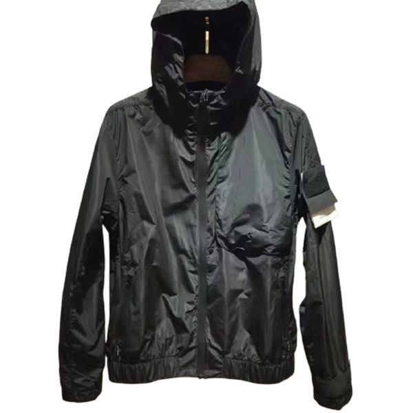 

hiking camping jackets long hoodie sports windbreaker waterproof stormsuit, Black;brown