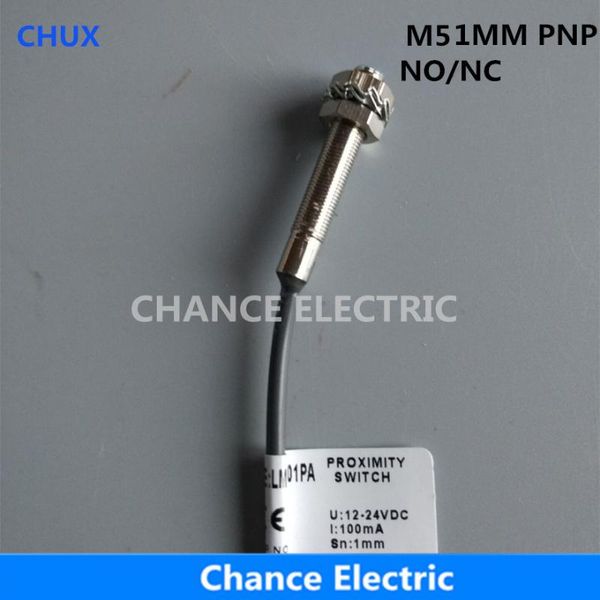 

smart home control m5 1mm cylinder inductive proximity sensor switch lj5a3 im5-1-dpa pnp no nc dc 6~36v