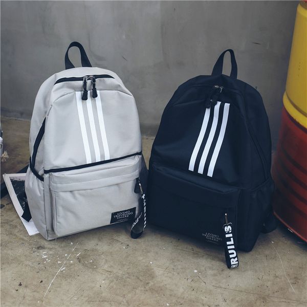 

designer bags wind men's large capacity lovers backpack university high school students schoolbag campus travel tide backpack