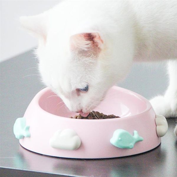 

cat bowls & feeders pet bowl creative cute pattern antislip feeding dog