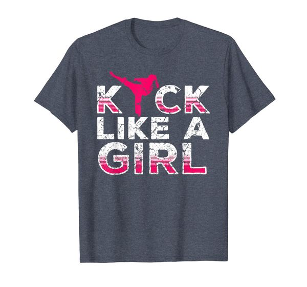 

I Kick Like A Girl-Karate Kickboxing Girl T-Shirt Gift, Mainly pictures
