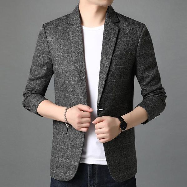 

men's suits & blazers men buit classic solid color british retro blazer suit jacket casual slim fit jaqueta masculina j692, White;black