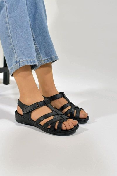 

women's black sandelet sandals