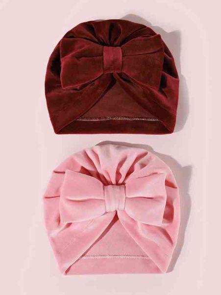 

2pcs baby bow decor head wrap she, Yellow