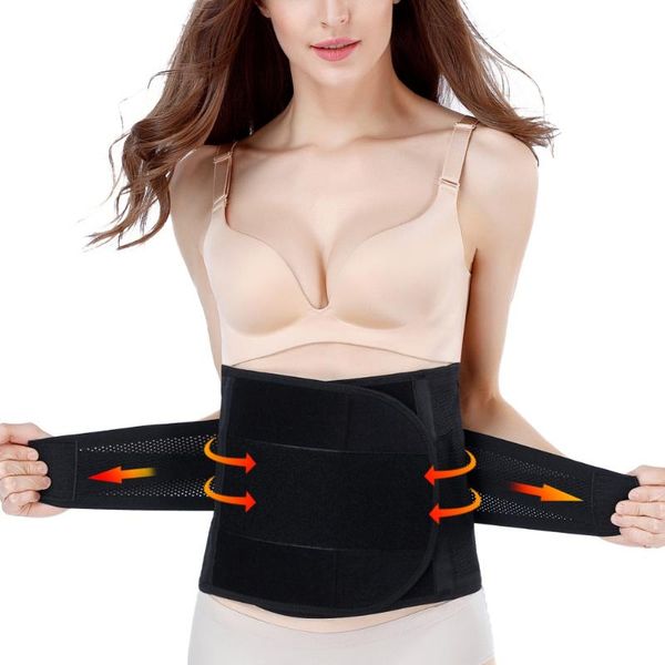

women's shapers shapewear waist trainer belt for women cincher body shaper tummy control strap slimming fitness weight loss, Black;white