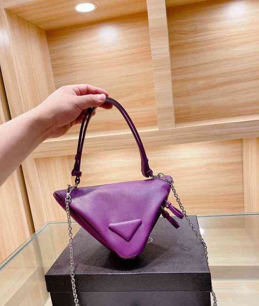 

purse online mini triangle bag sling shoulder messenger bag net red ashigo handbag hand-held winter and winter girl