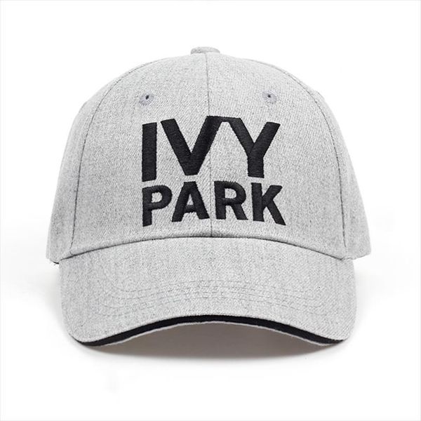 

ivy park baseball cap beyonce sporty style cotton hemp ash hat snapback caps women man brand embroidery ivypark, Blue;gray