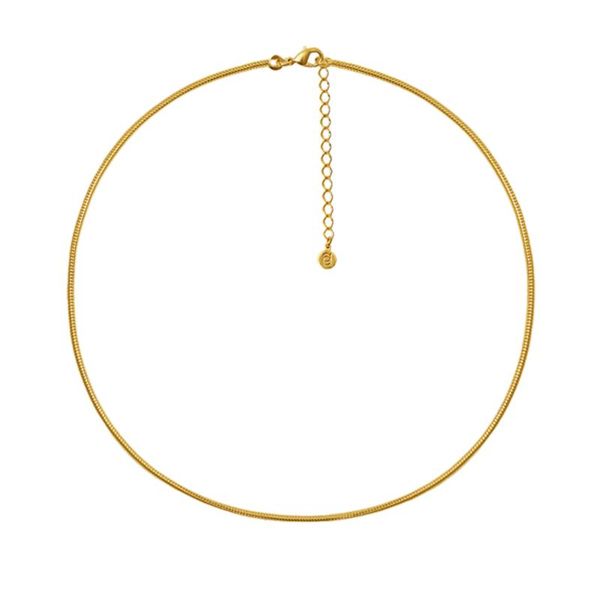 

chains width 1mm 925 sterling silver chain necklace round snake clavicle minimalist choker gift fine party jewelry