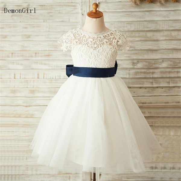 

girl's dresses ivory white girls a-line first communion open back baby girl party custom made1, Red;yellow