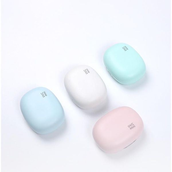 

portable disinfection box with uv smart toothbrush sterilizer holders