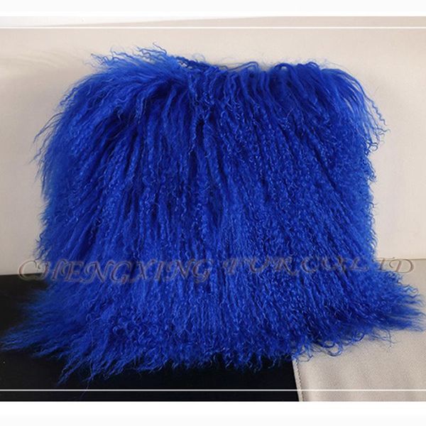 

pillow case cx-d-04f s genuine mongolian lamb fur cover cushion