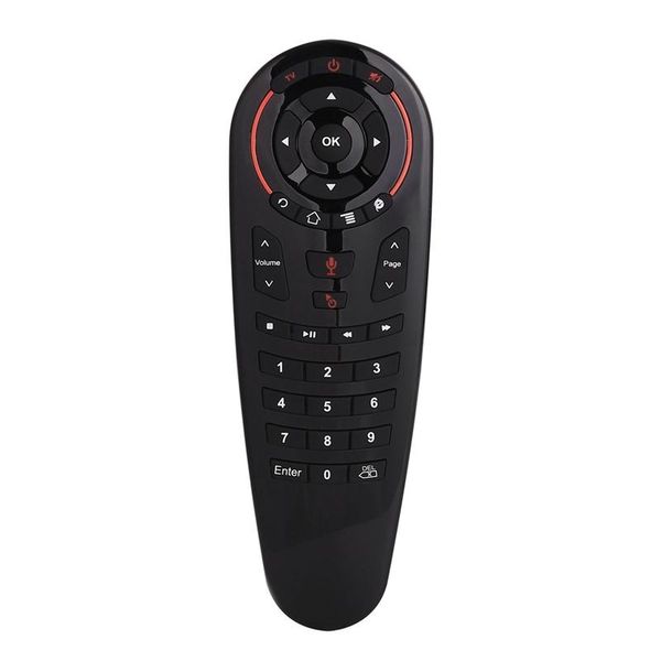 

2.4g wireless remote control voice air mouse 33 keys ir learning gyro sensing smart for game android tv box controlers