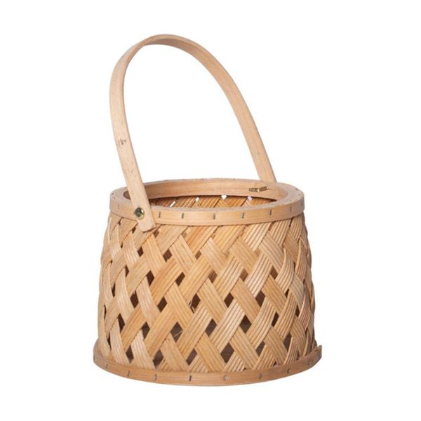 

decorative flowers & wreaths 1pc indoor flowerpot hand-woven flower basket wedding holder