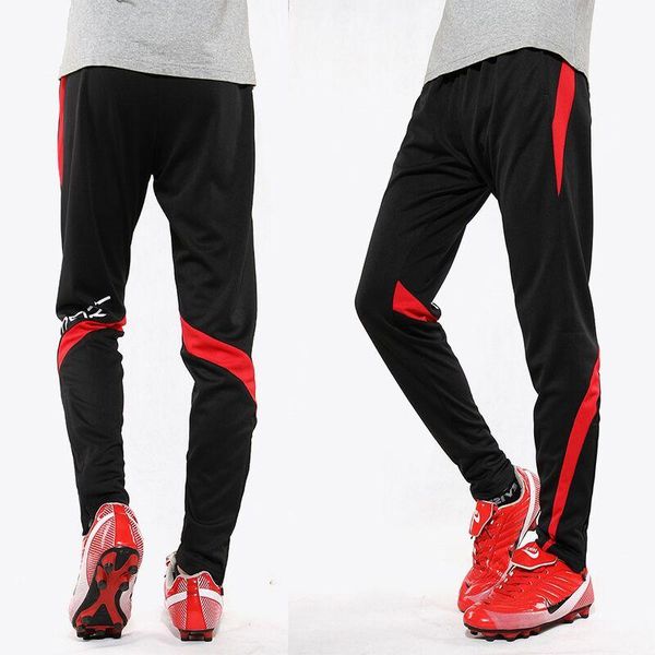 

summer gym running sport pants men football/soccer training male fitness breathable quick dry trousers shorts, Black;blue