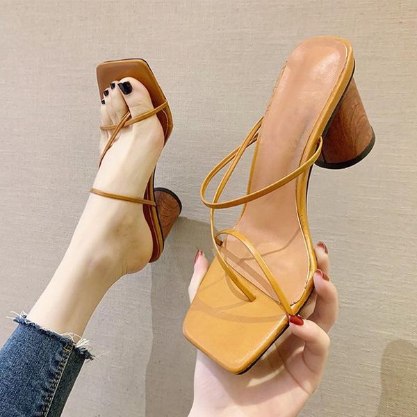 

women's summer slippers ladies thick-soled sandals beach casual comfortable open-toed high heels fashionable attractive shoes, Black