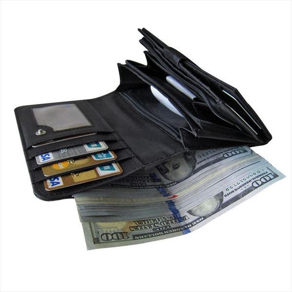 

designer wallet women canvas multifunction flower printing trifold purse short black drop high quality, Red;black