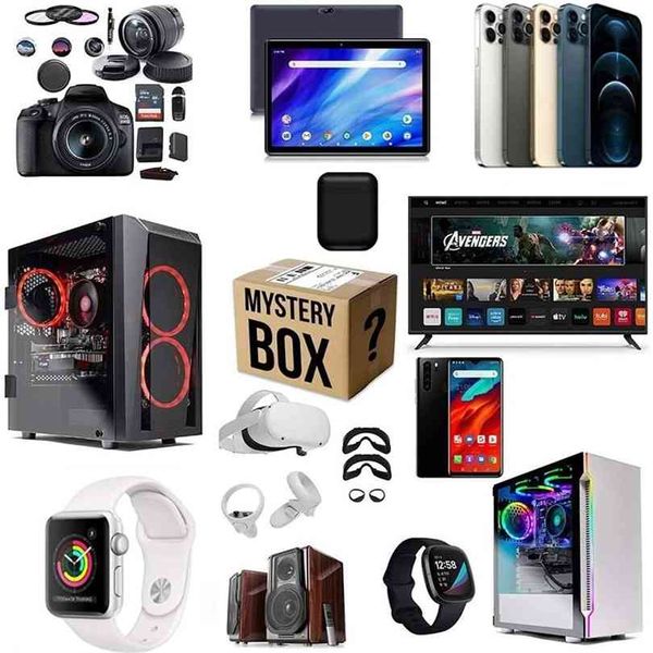 

mystery box electronics, boxes random, birthday surprise favors , lucky for adults gift, such as drones, smart watches-y