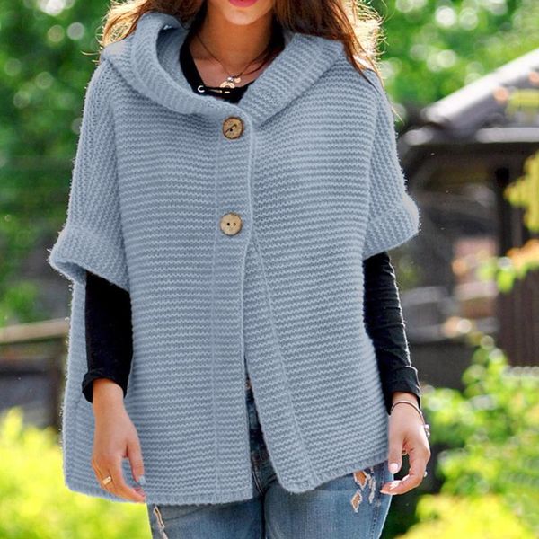 

women's jackets simple winter s coats half sleeve solid color female hooded cardigans outwear streetwear manteau femme, Black;brown