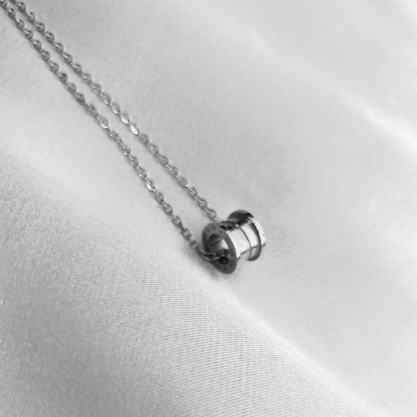 

pendant necklaces titanium just non-fading thread small waist necklace female clavicle chain tide net red simple temperament lux, Silver