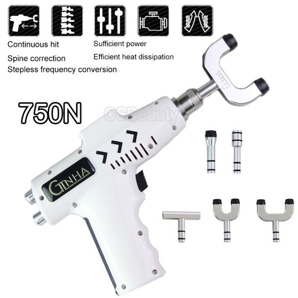 

adjustable chiropractic adjusting instrument intensity therapy electric correction gun activator cervical massager 4 heads massagers