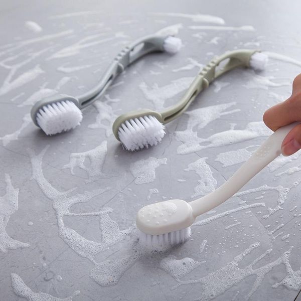 

clothing & wardrobe storage 1pcs sneakers washing brushes shoes cleaning tools plastic long handle household cleaner portable double head sh