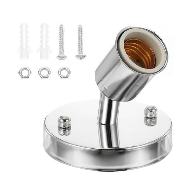 

lamp holders & bases retro light bulb holder e27 screw socket 180 degree rotation