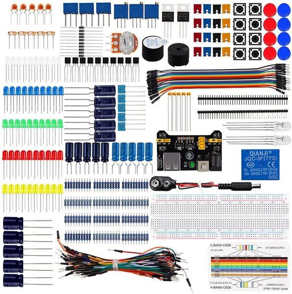 

professional hand tool sets 1 box diy electronics basic starter kit 830 breadboard for arduino component