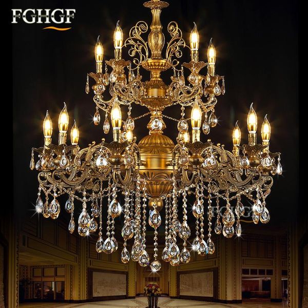 

chandeliers chandelier lighting modern crystal lights k9 candle villa living room