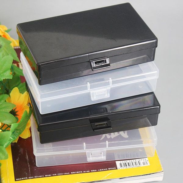 

storage boxes & bins transparent plastic clear square multipurpose display case jewelry box deskorganizer