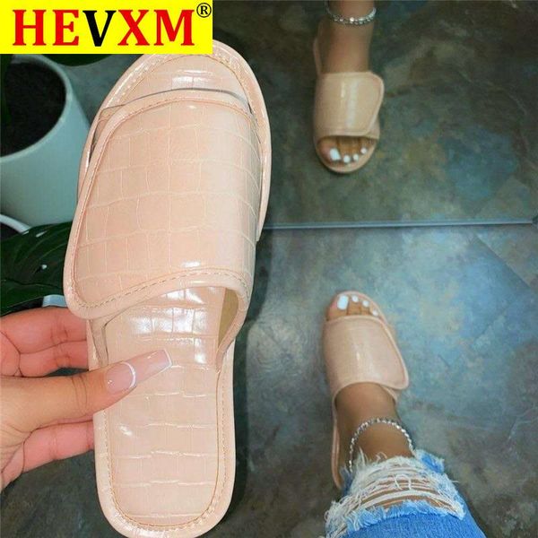 

summer beach platform sandals solid shoes female comfy slip-on slippers fashion slides low heels casual for women, Black
