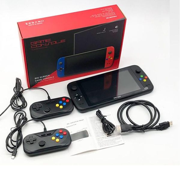 

coolbaby 7 inch screen hd nostalgic handheld game console 128 bit ps7000 arcade double player for ps1 kid's portable players