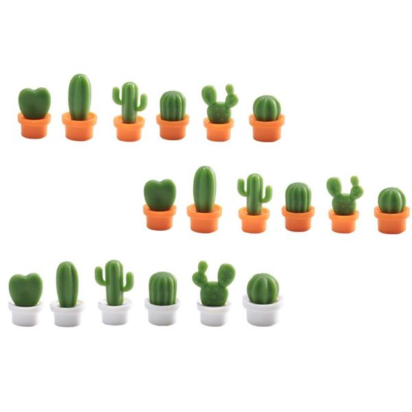 

fridge magnets 18pcs board magnetic stickers succulent plant