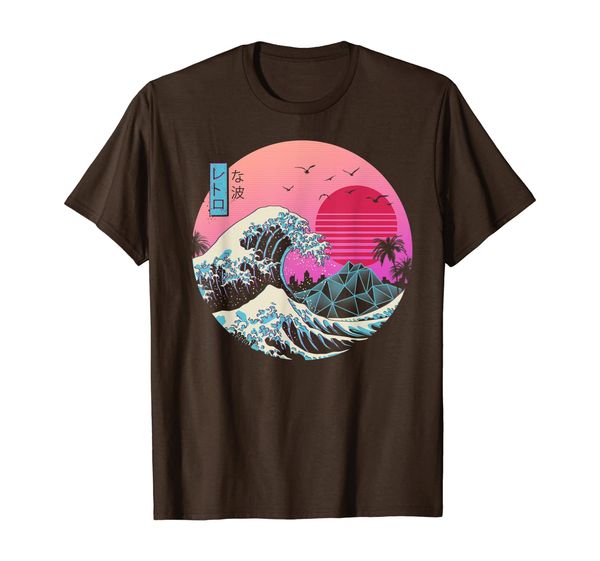 

the great retro wave t-shirt, White;black