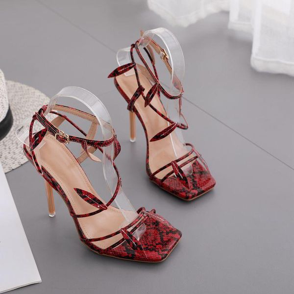 

sandals square toe low woman leather large size female shoe high heels low-heeled comfort big stiletto fashion girls multicolore, Black