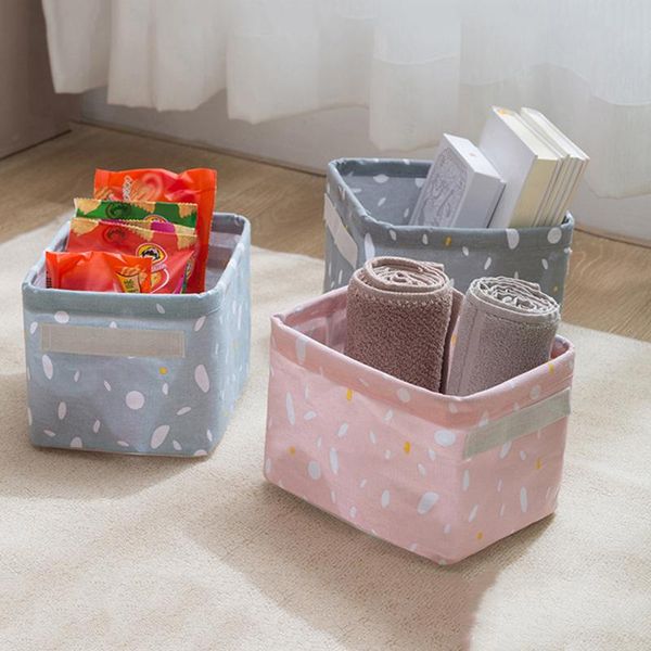 

storage baskets creative deskbasket linen underwear toy box cosmetic book organizer stationery container laundry tool