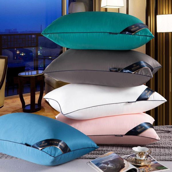 

pillow pillows for bedroom high school low core washable el neck single 48x74cm sleeping