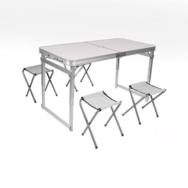 

camp furniture storage camping table aluminum adjustable legs small portable folding side mesa plegable desk for computer jd50zz