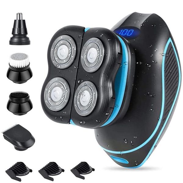 

hair clippers bald razor electric shaver waterproof men's 5d artifact