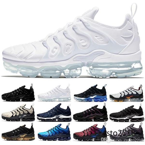 

wholesale tn plus running shoes for men women triple black white pink rise regency purple lemon lime volt mens trainers sports sneakers